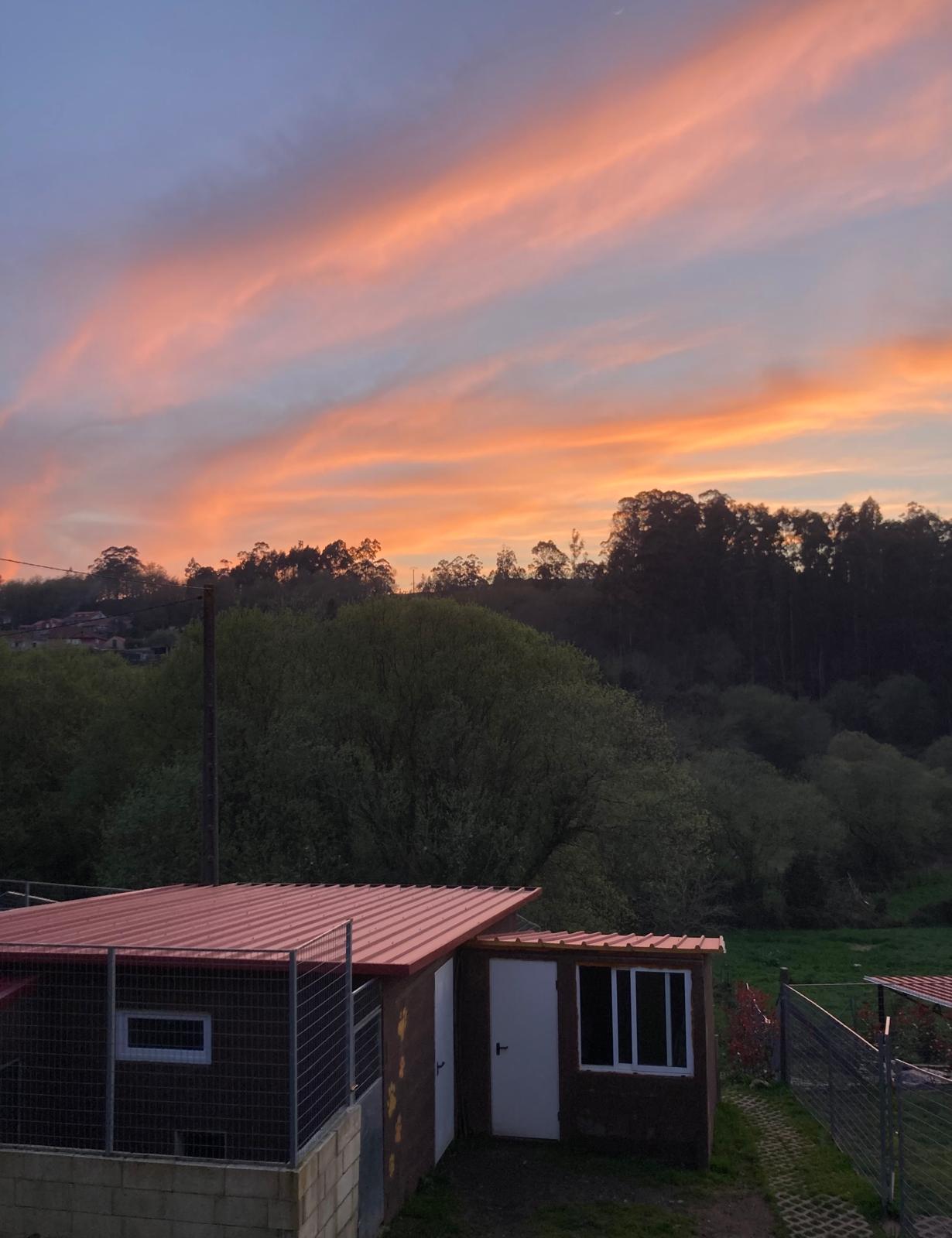 Costa de pueblo gallego